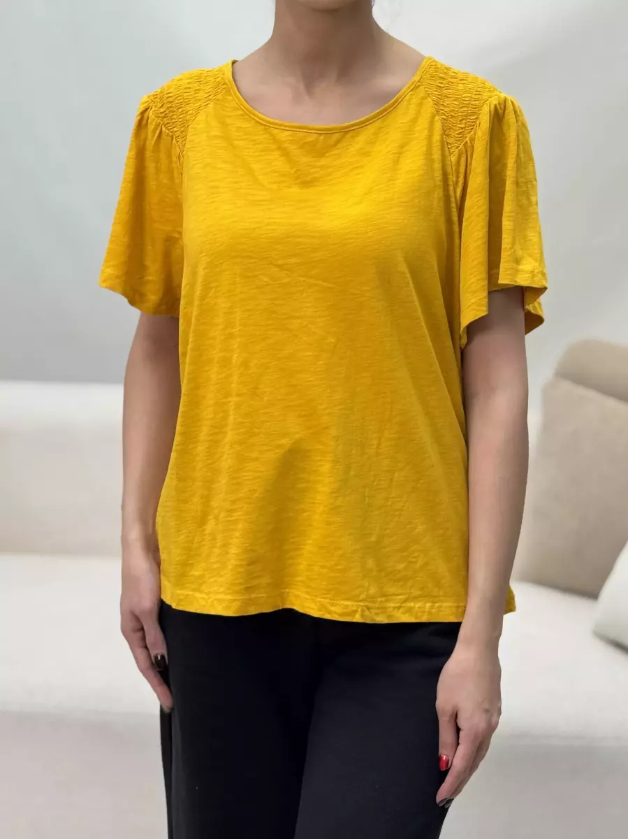 تیشرت سرشانه کش  (4رنگ)