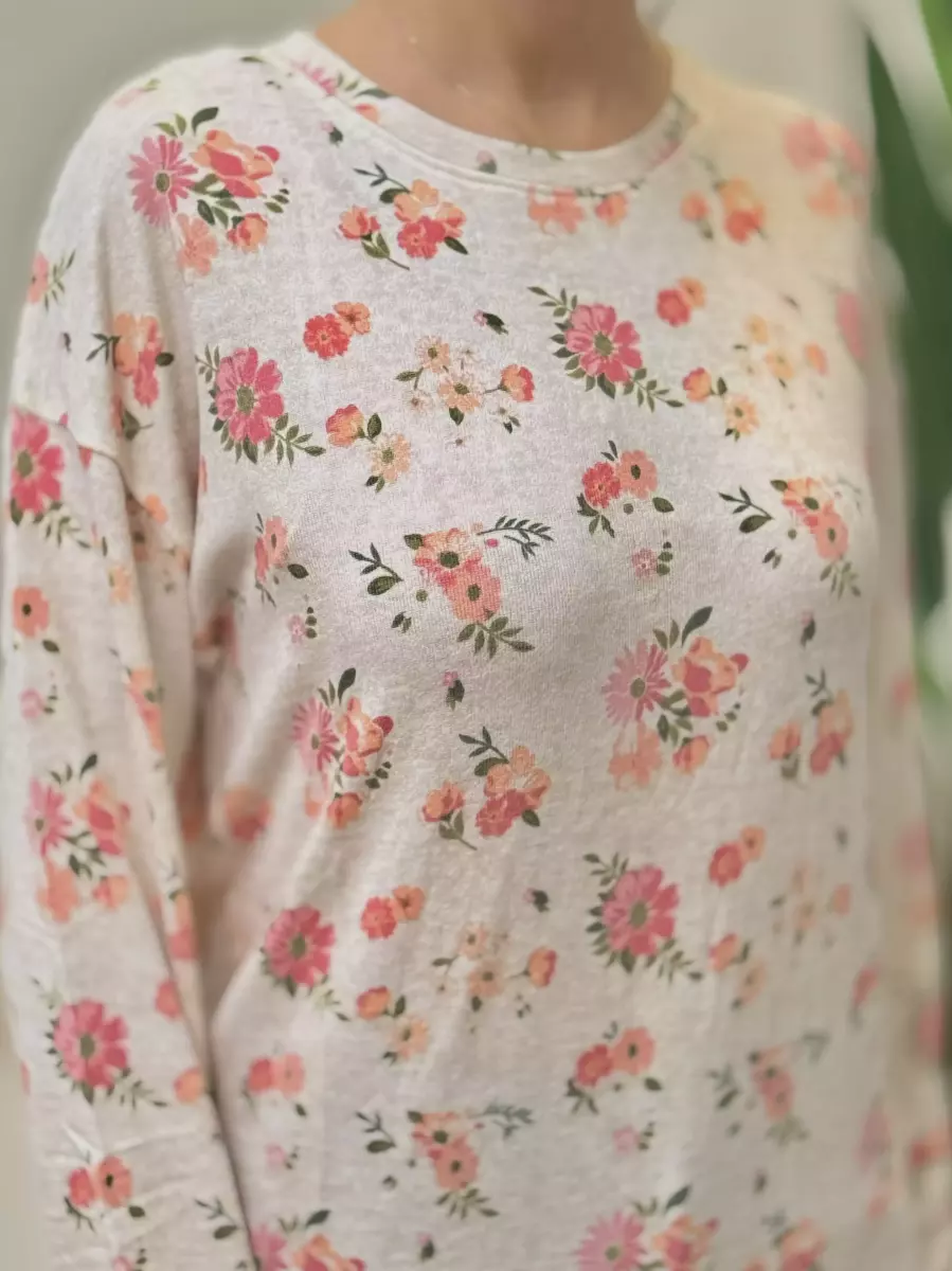 بلوز موهر گلدار