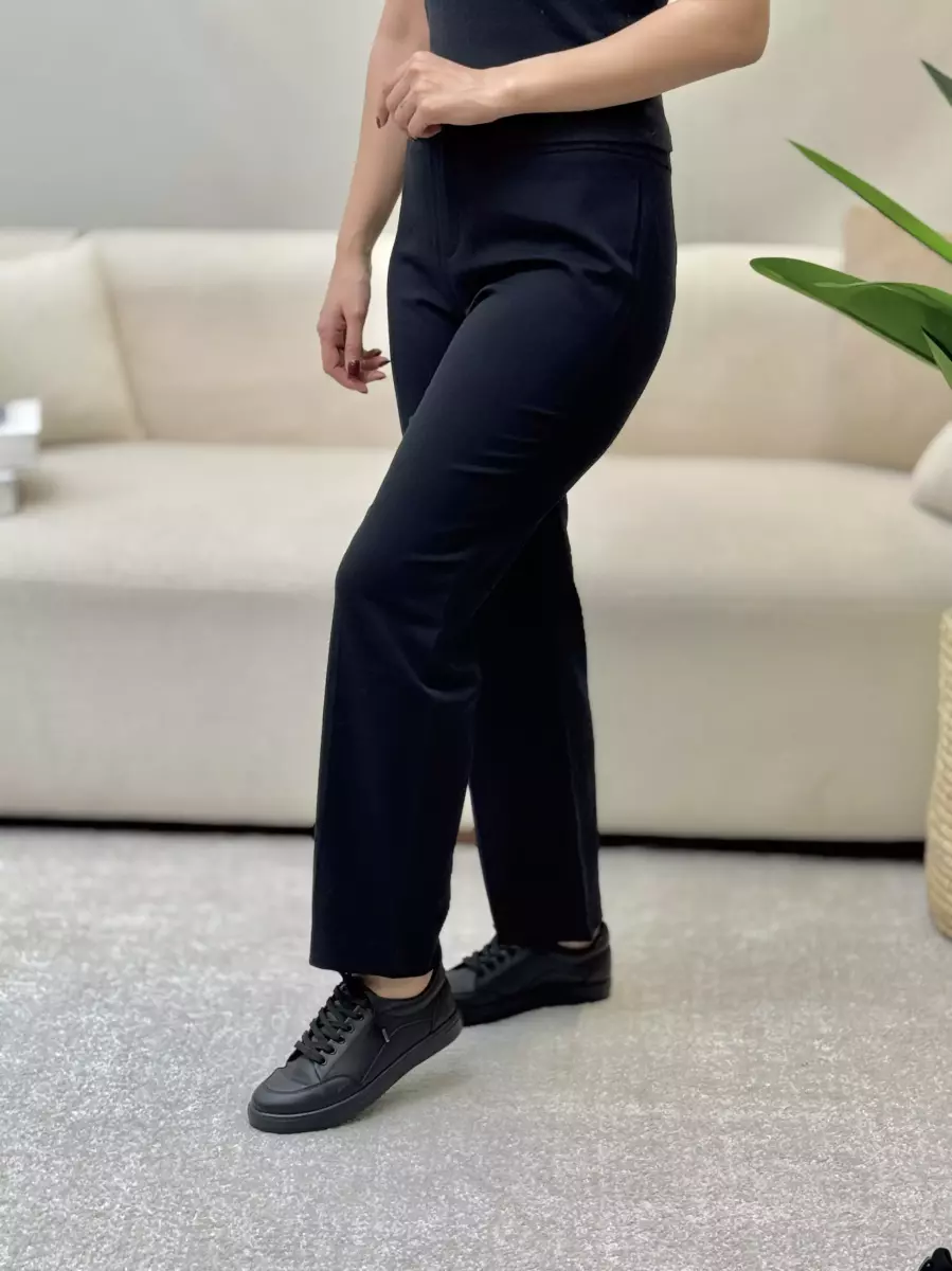 شلوار کرپ مشکی m&s