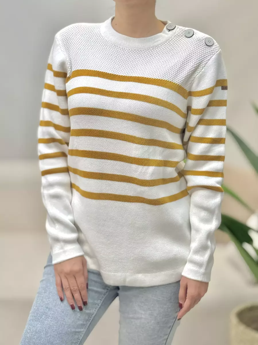 بافت راه راه و ساده سرشانه دکمه