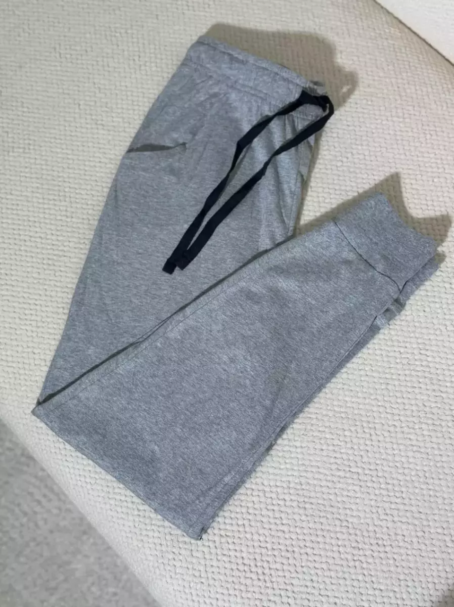 شلوار راحتی طوسی ساده