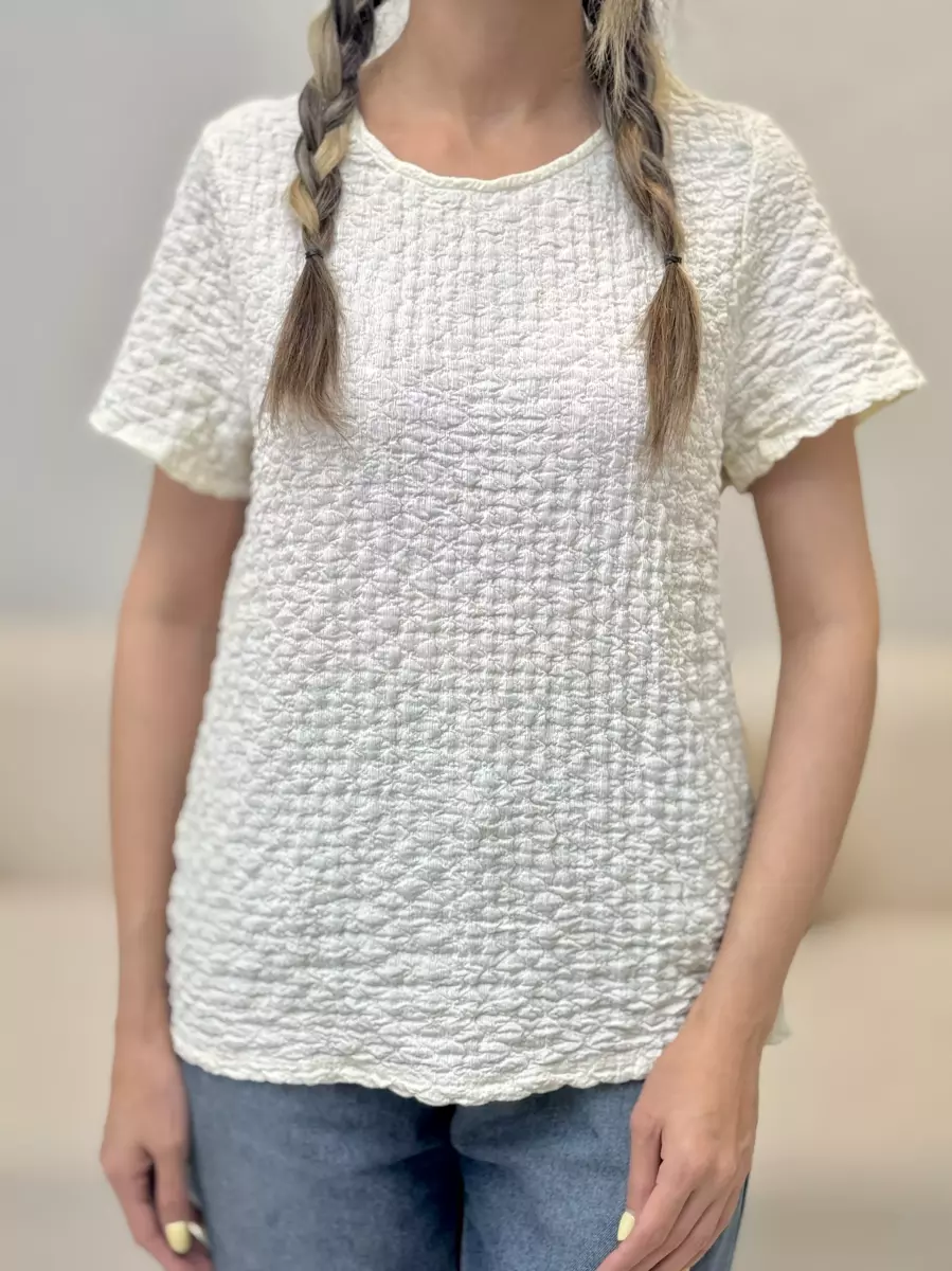 تیشرت شیری کریشه