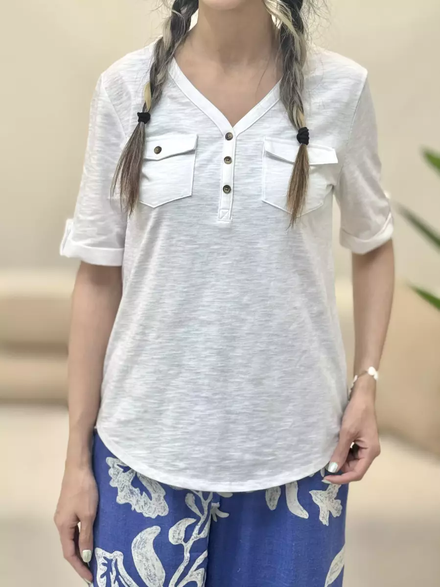 تیشرت دو جیب (3 رنگ)