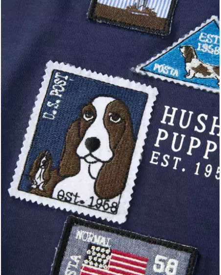 تیشرت باکسیhush puppies