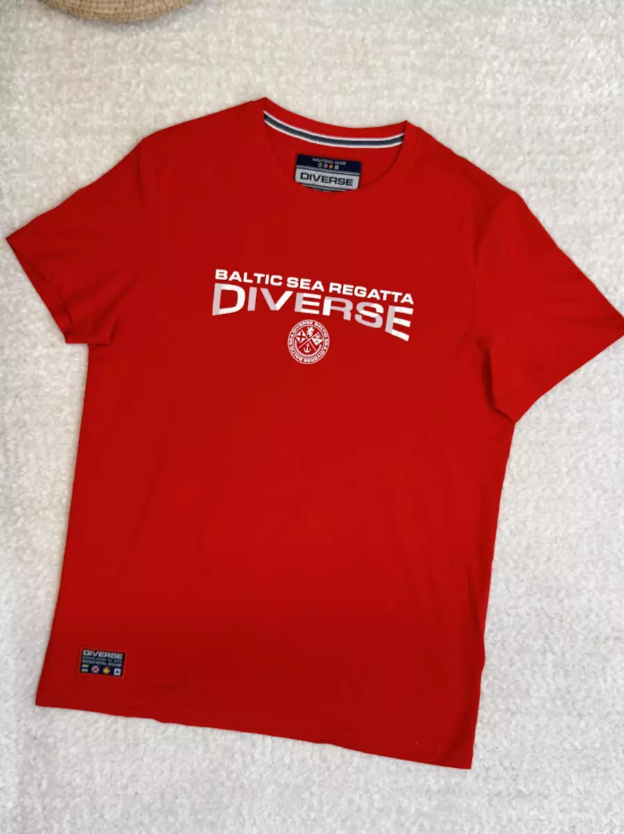 تیشرت مردانه divers(قرمز)