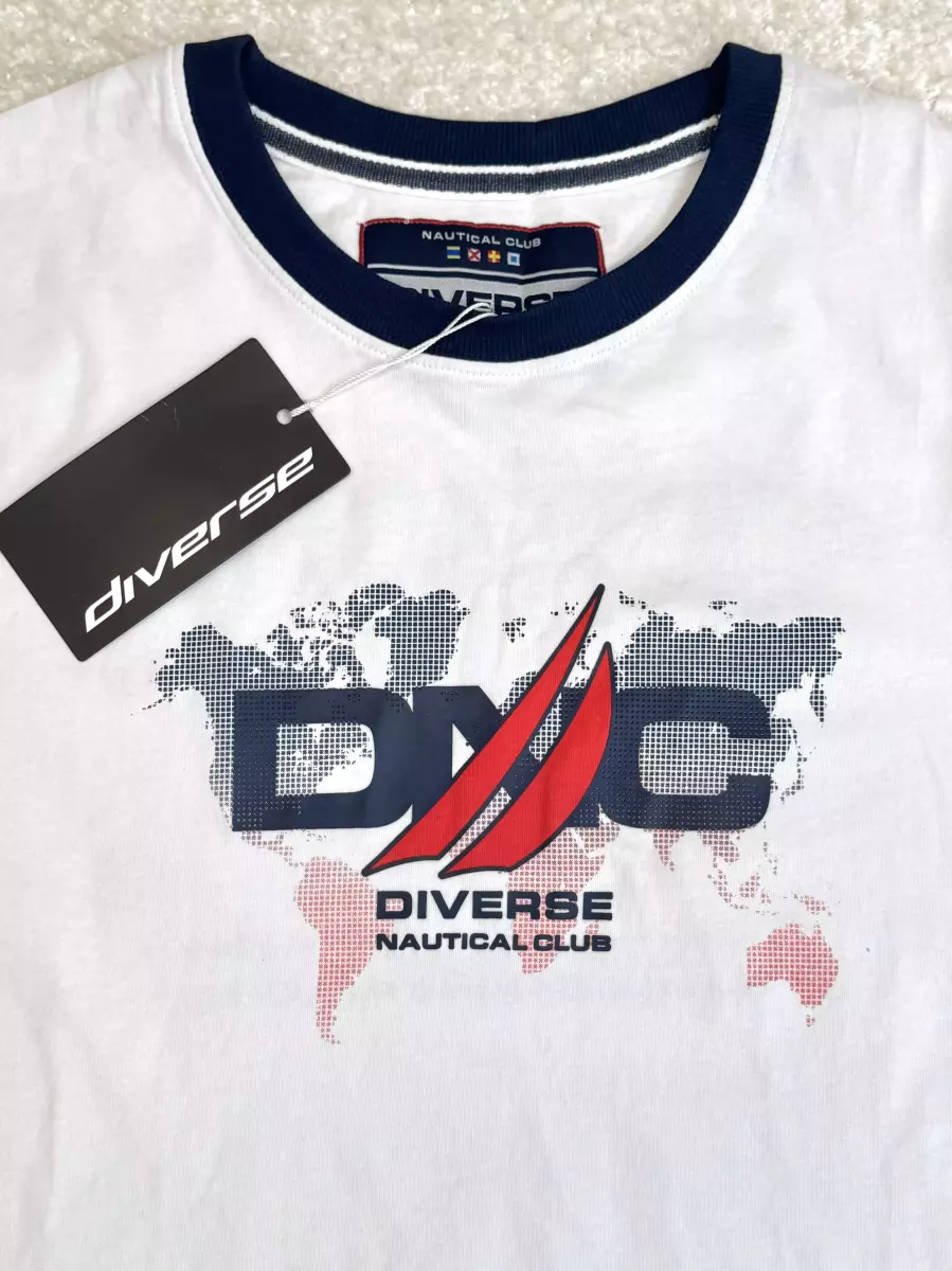 تیشرت مردانه divers(سفید)