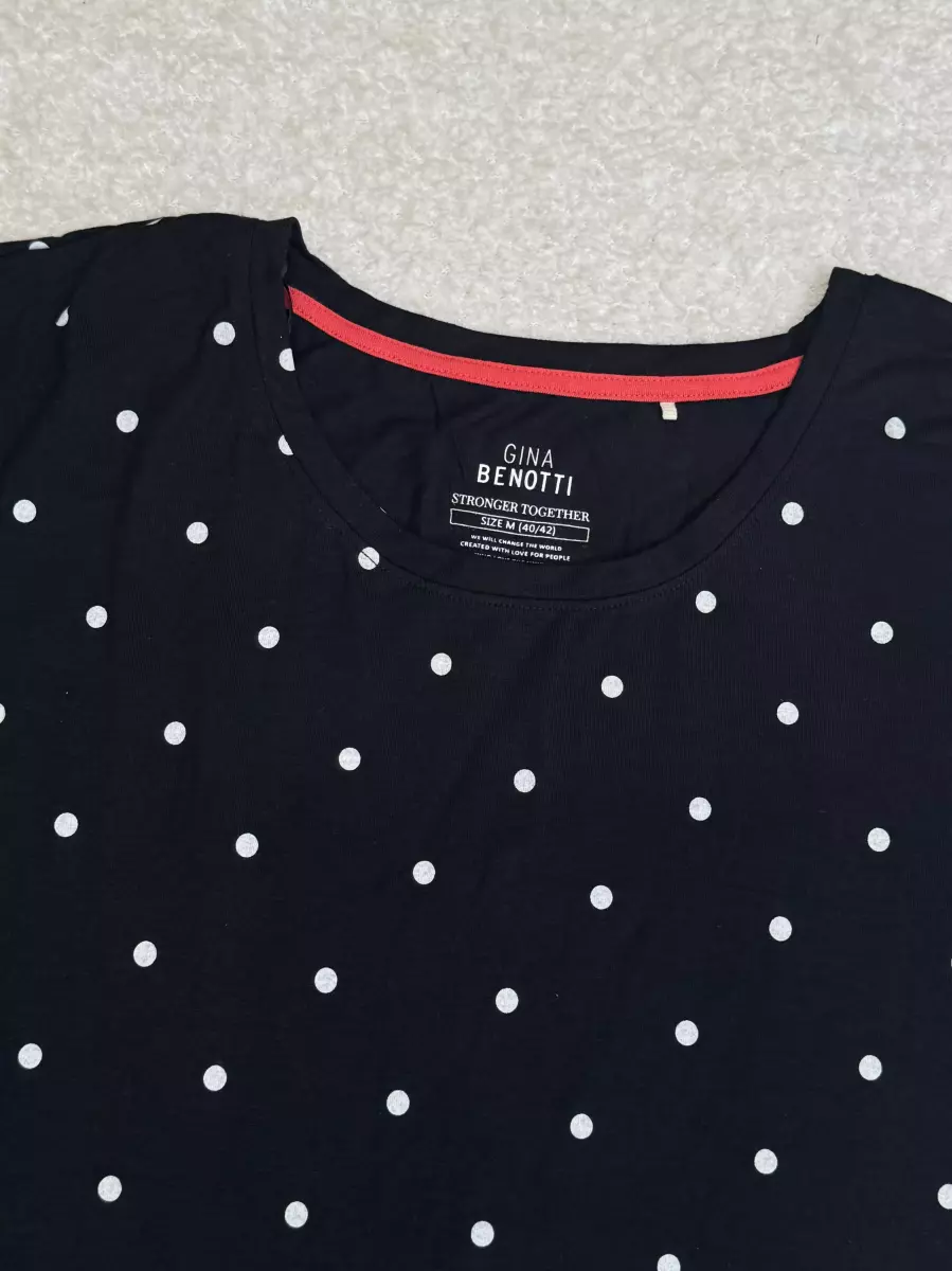 تیشرت gina (خال خالی)