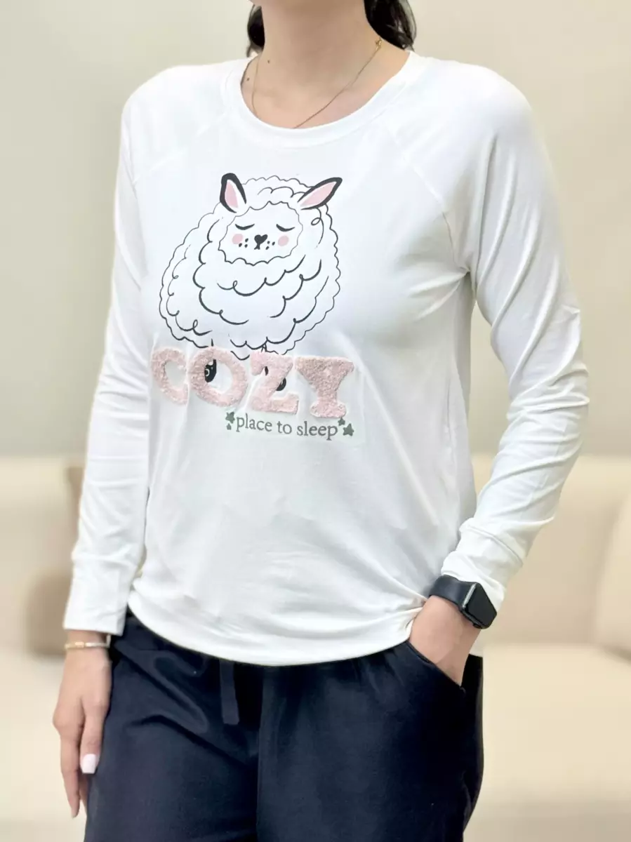 تیشرت آستین بلند تدی