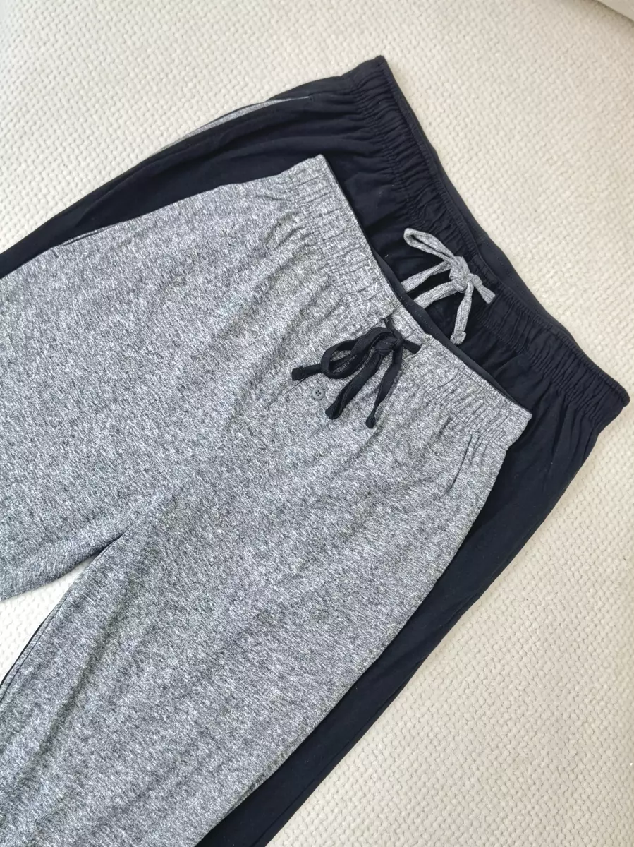 شلوار اسلش اسپرت مشکی و طوسی