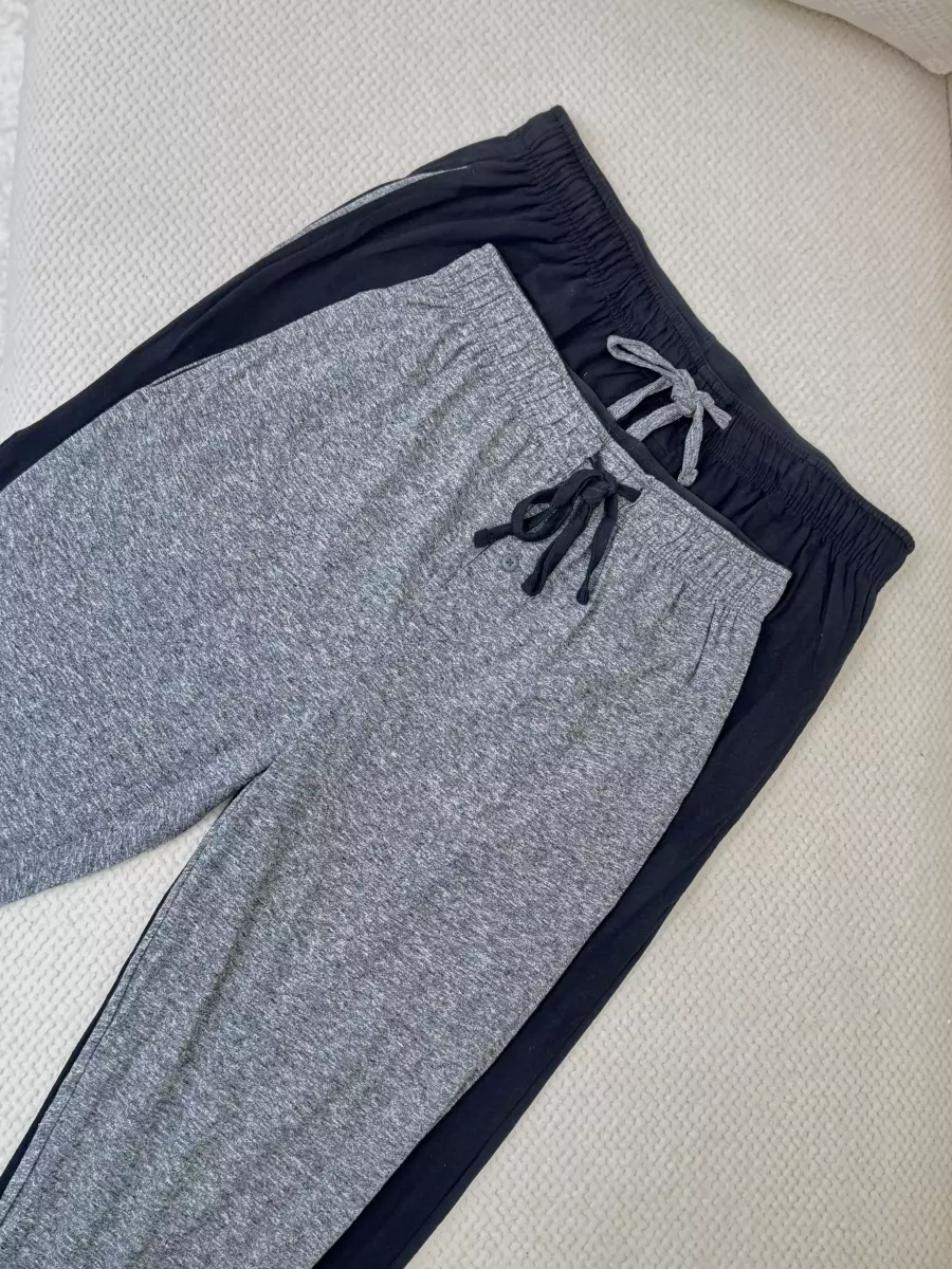 شلوار اسلش اسپرت مشکی و طوسی