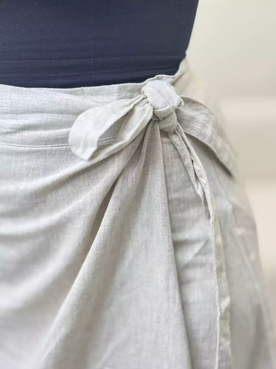 دامن لنگی کرم تیره