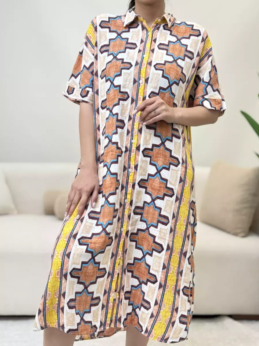 مانتو لینن طرحدار جدید