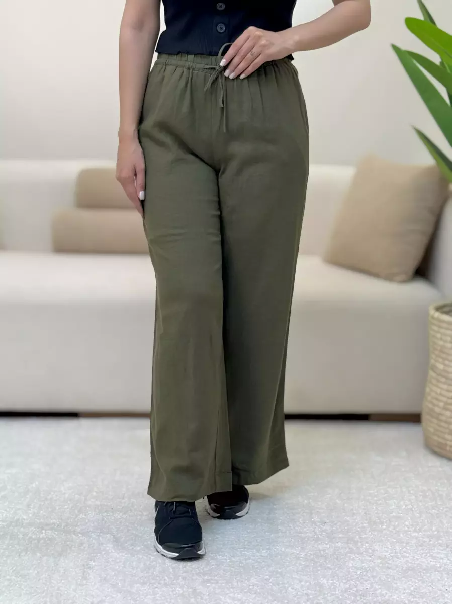 شلوار لینن ساده(4رنگ)