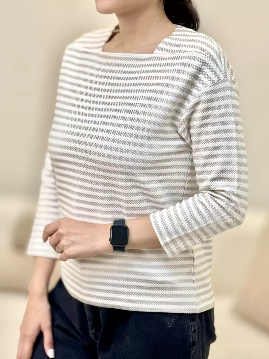 تیشرت آستین بلند راه راه