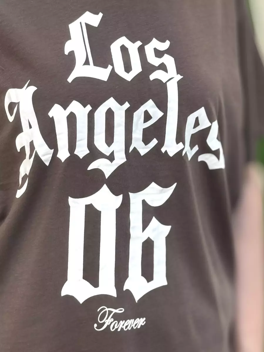 تیشرت قهوه ای defacto