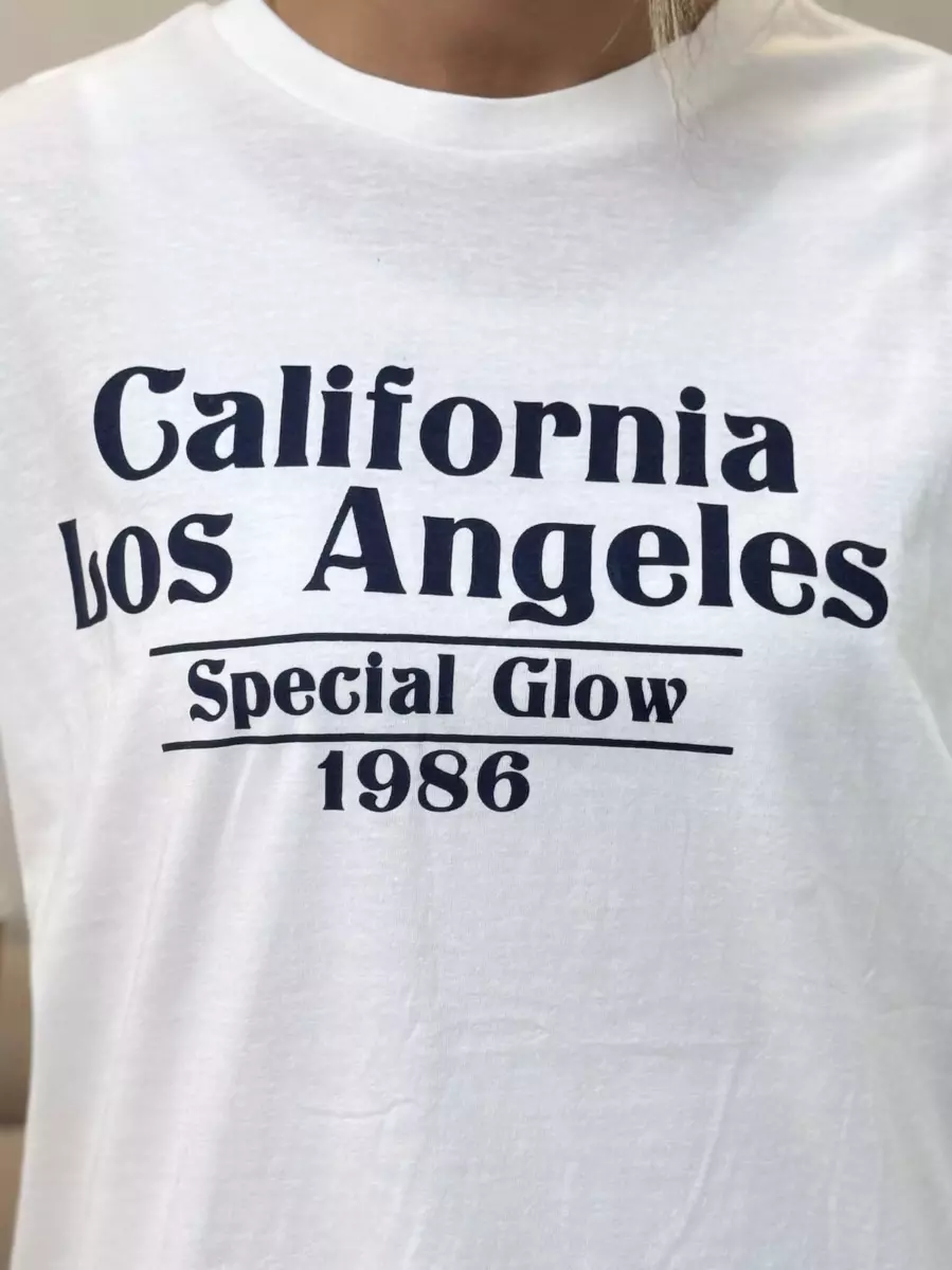 تیشرت سفید دفکتو(چاپ سرمه ای)