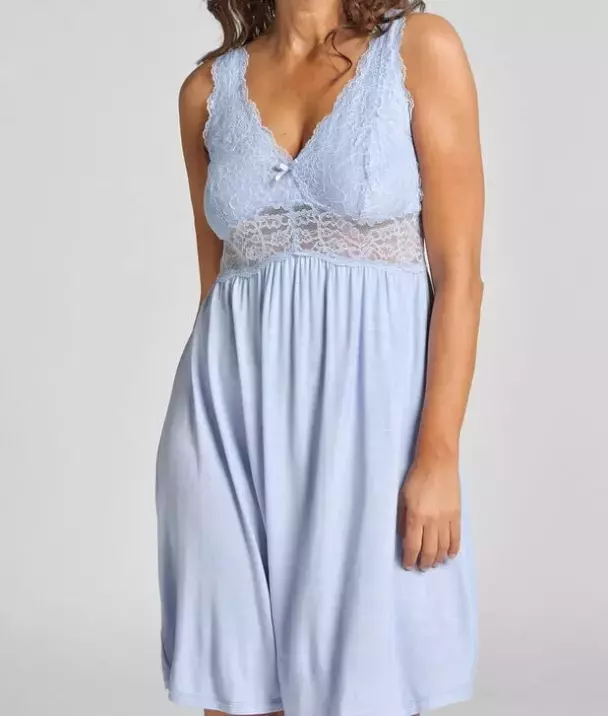 پیراهن خواب گیپور دار (3رنگ)