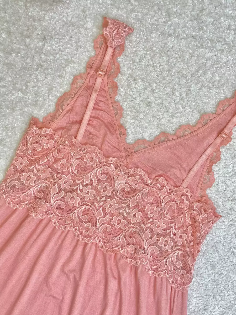 پیراهن خواب گیپور دار (3رنگ)