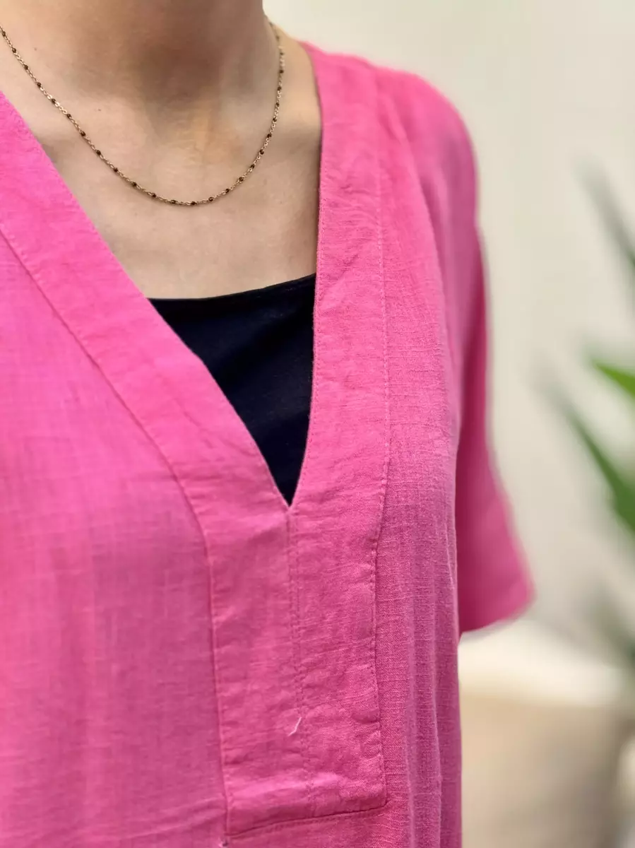 پیراهن ساده next(سرخابی)