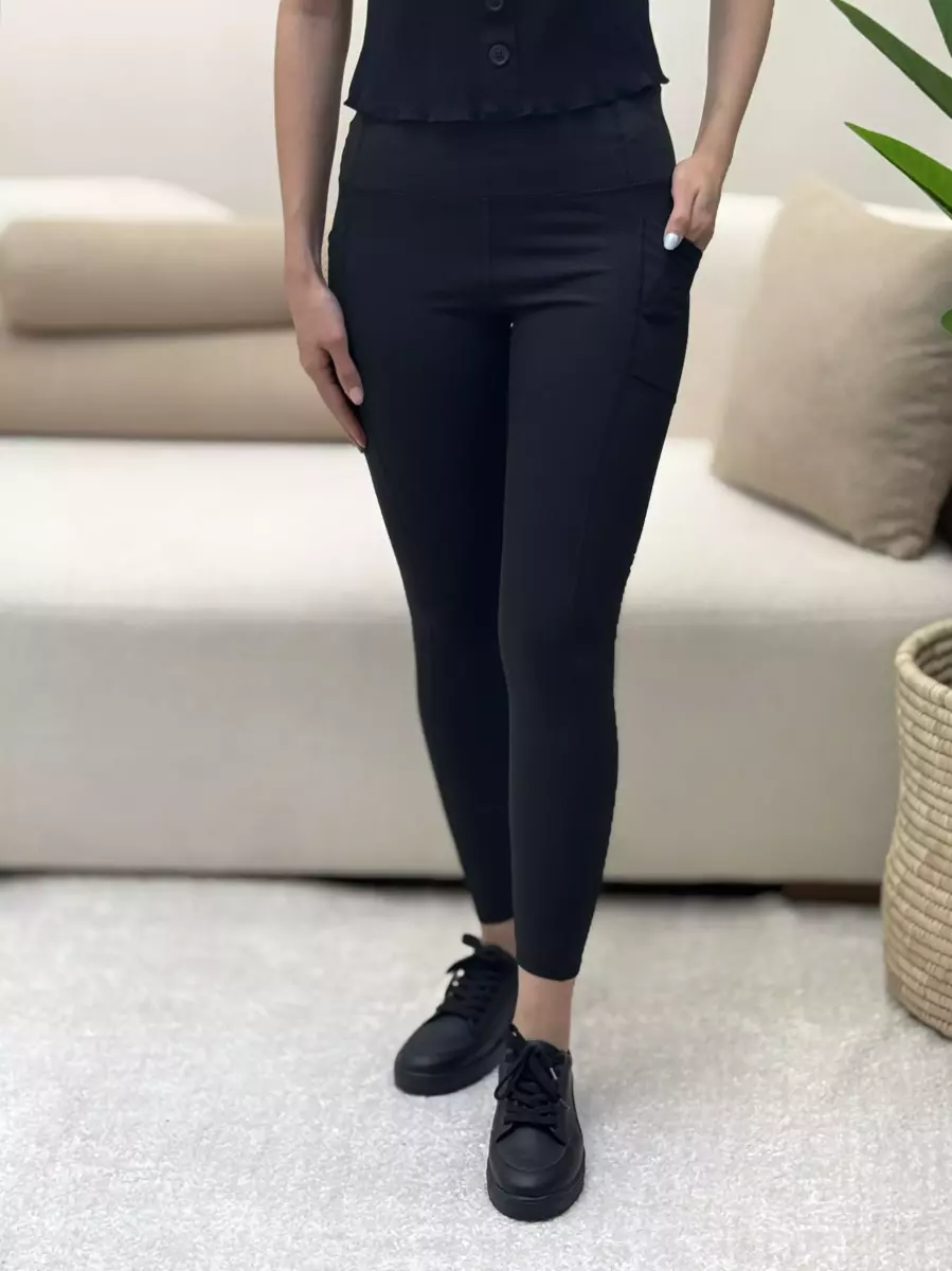 لگ ورزشی مشکی (بلند)