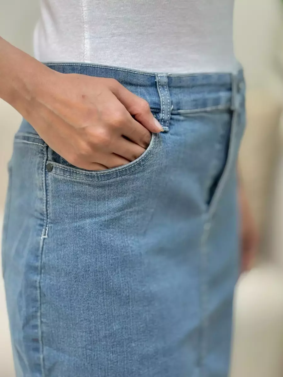 دامن جین کوتاه