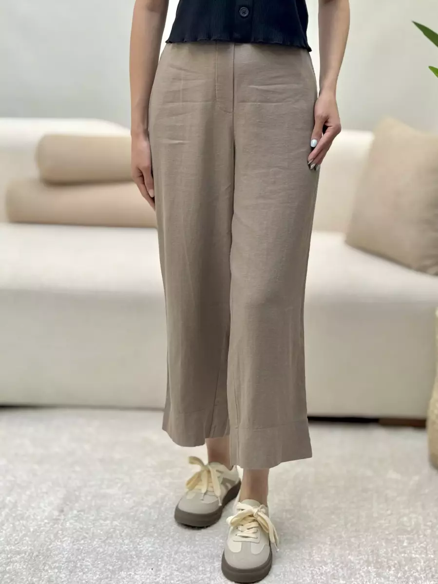 شلوار لینن (موکا)