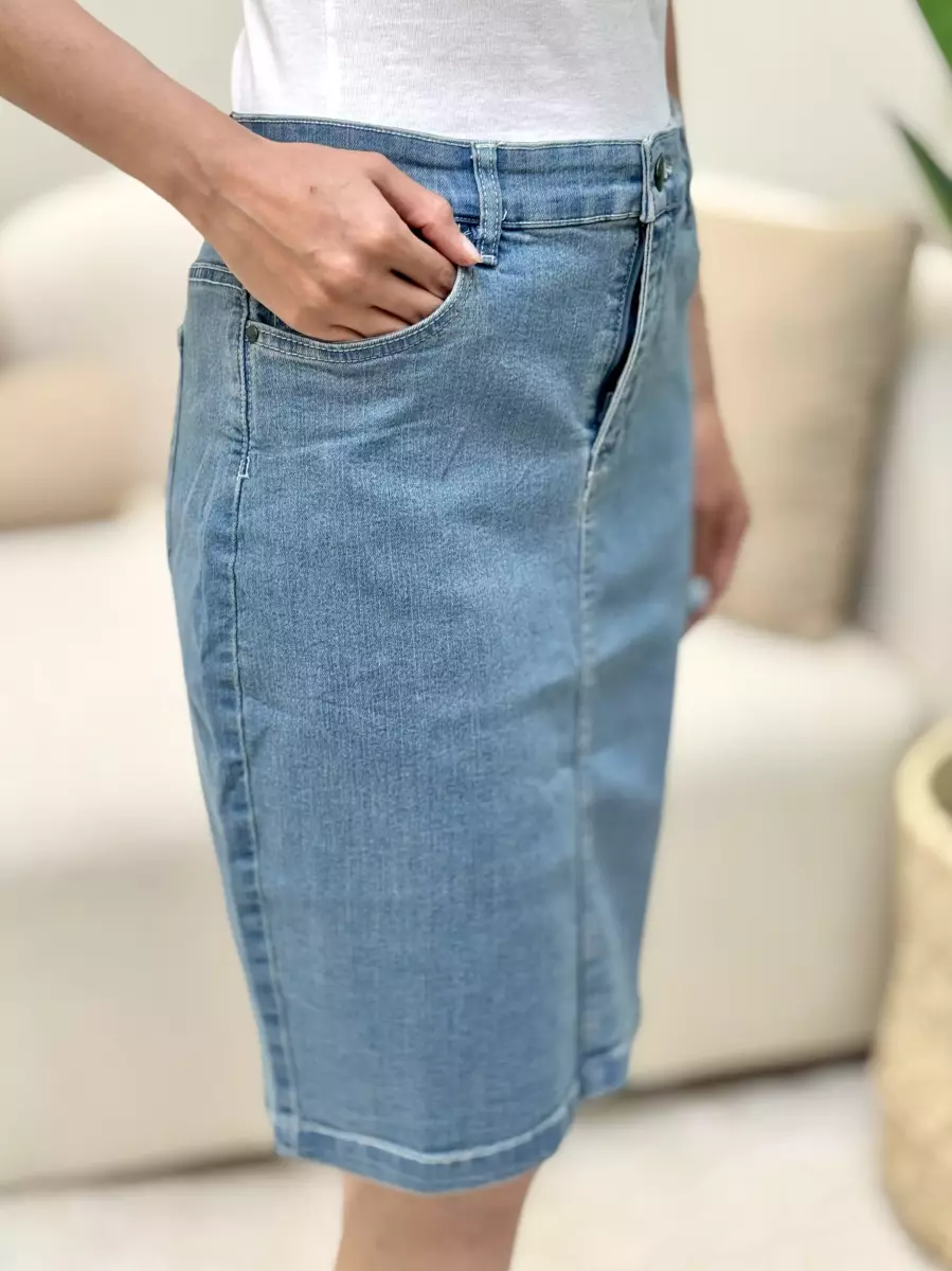 دامن جین کوتاه