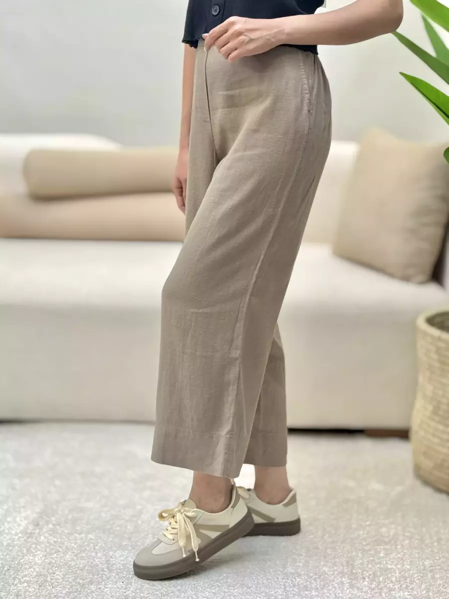 شلوار لینن (موکا)