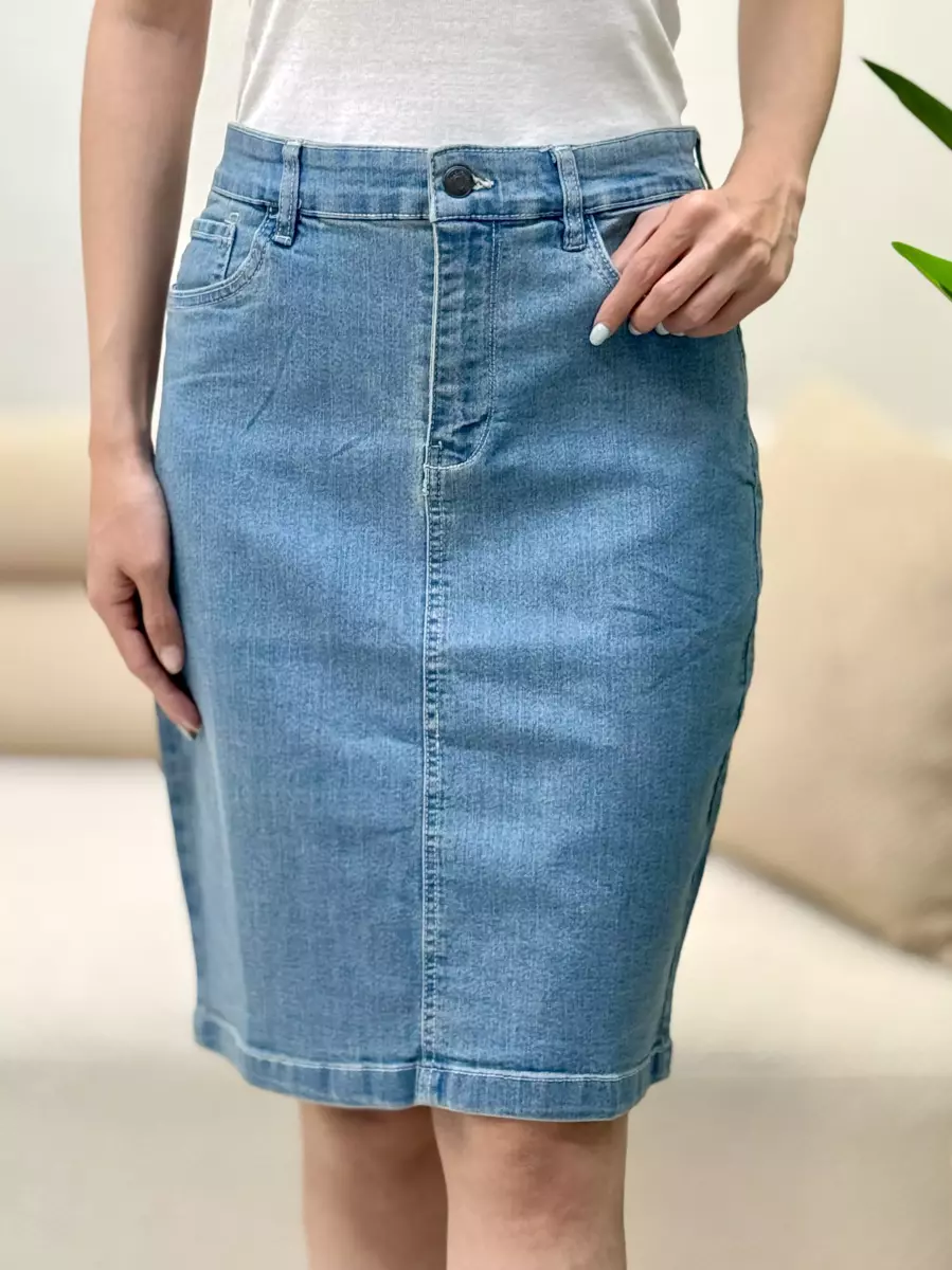 دامن جین کوتاه