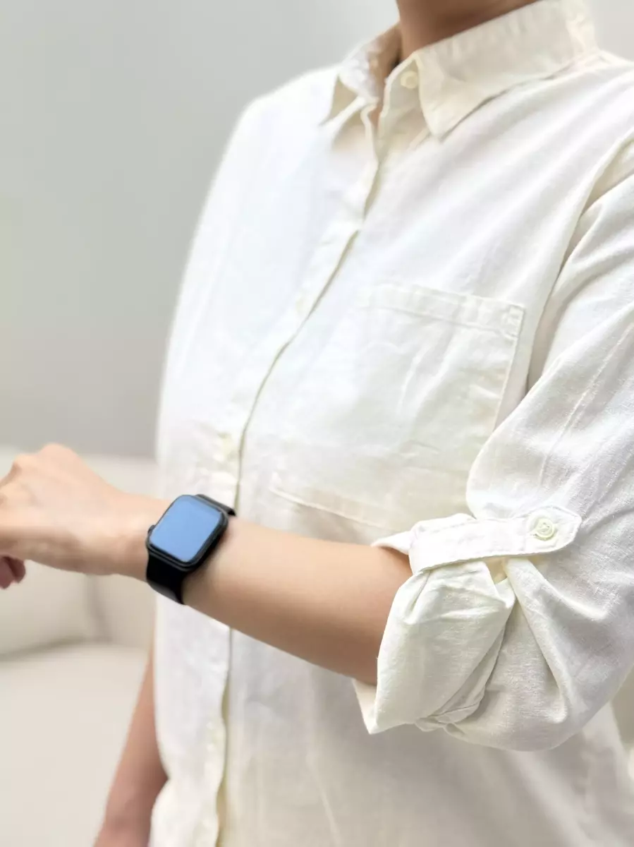 ست شومیز شلوار لینن شیری و سبز