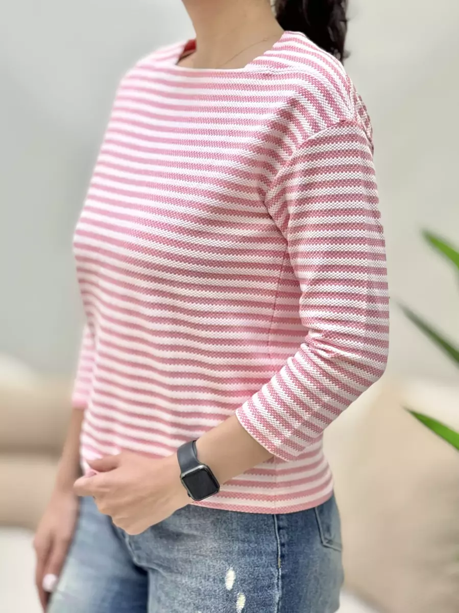 تیشرت آستین بلند راه راه