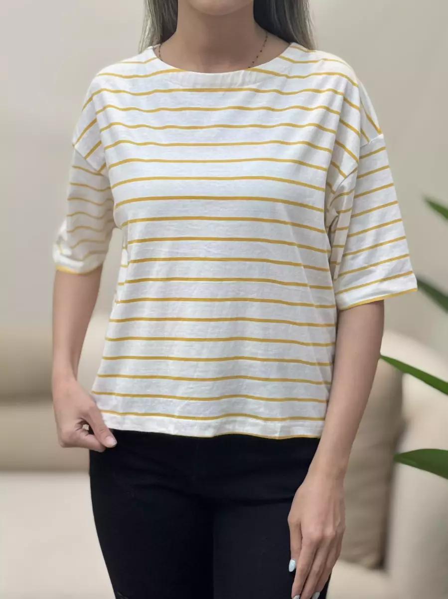 تیشرت باکسی راه راه