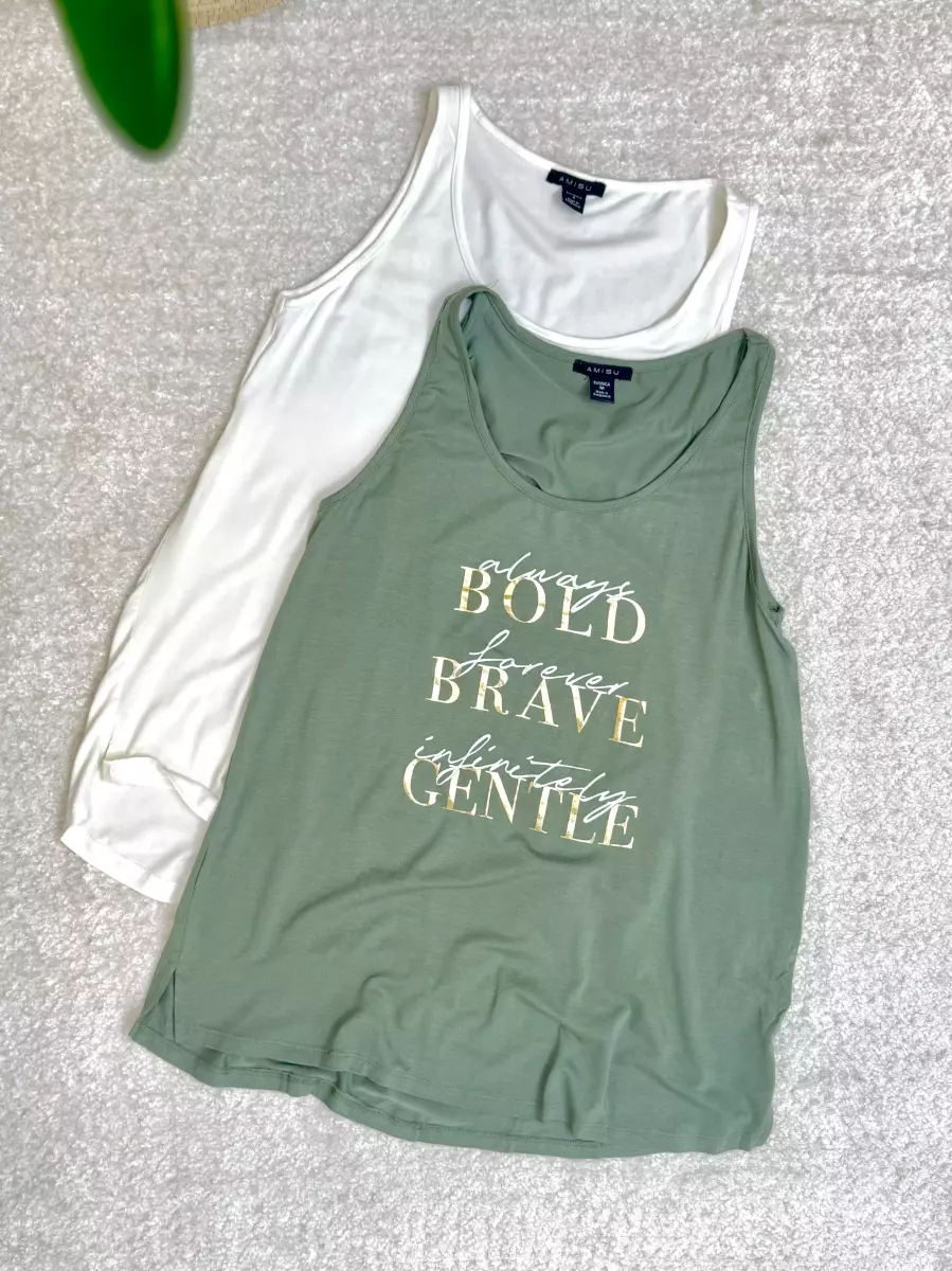 تاپ سفید و سبز(ویسکوز)