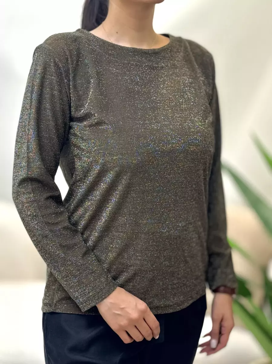 بلوز آستین بلند لمه