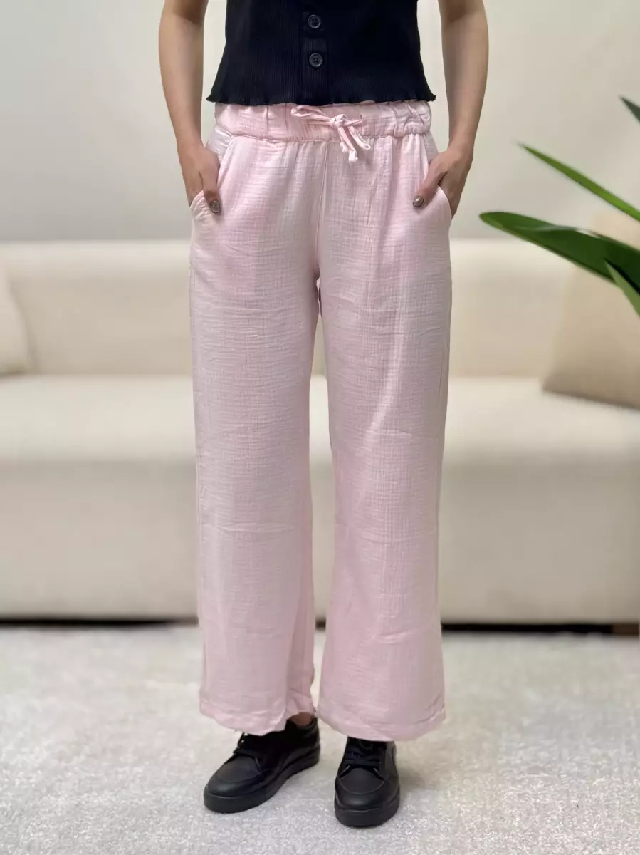 شلوارلینن پفکی زارا