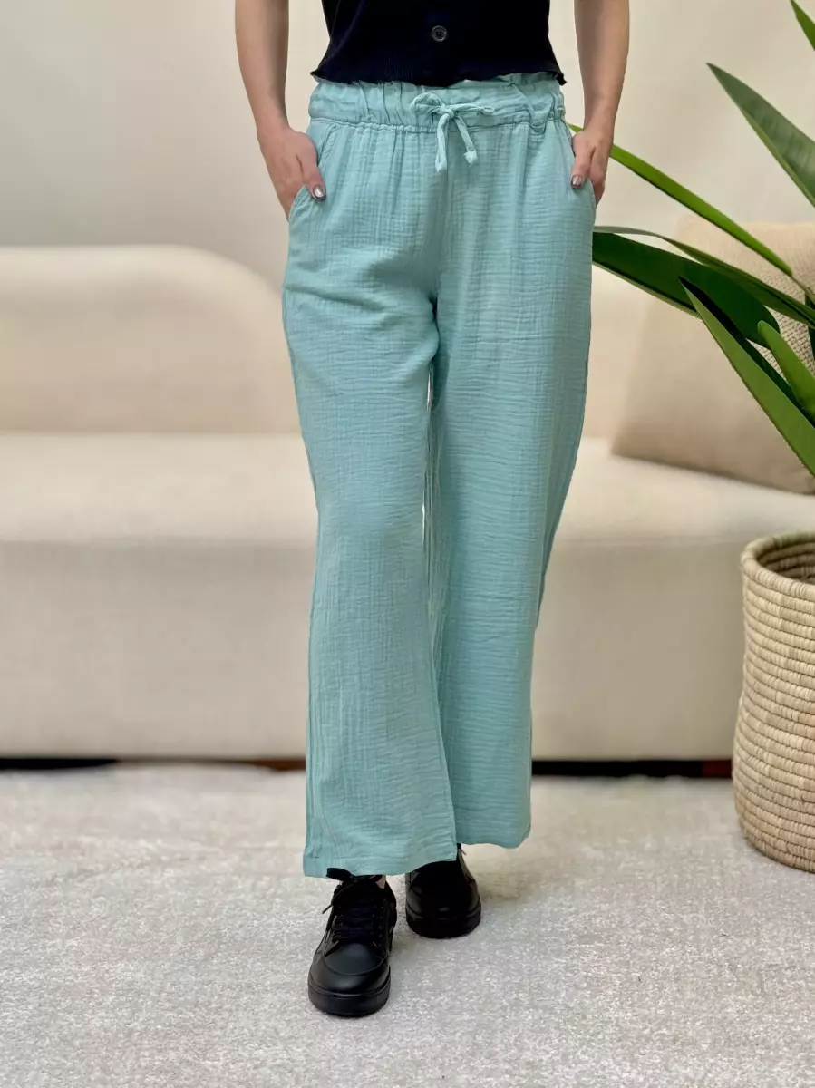 شلوارلینن پفکی زارا