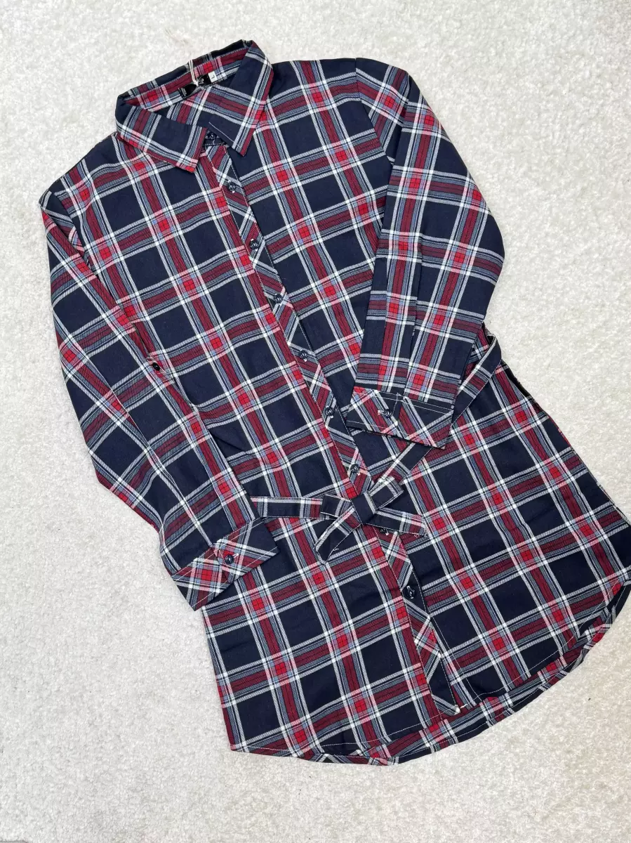 مانتو حراجی (چهارخونه قرمز)