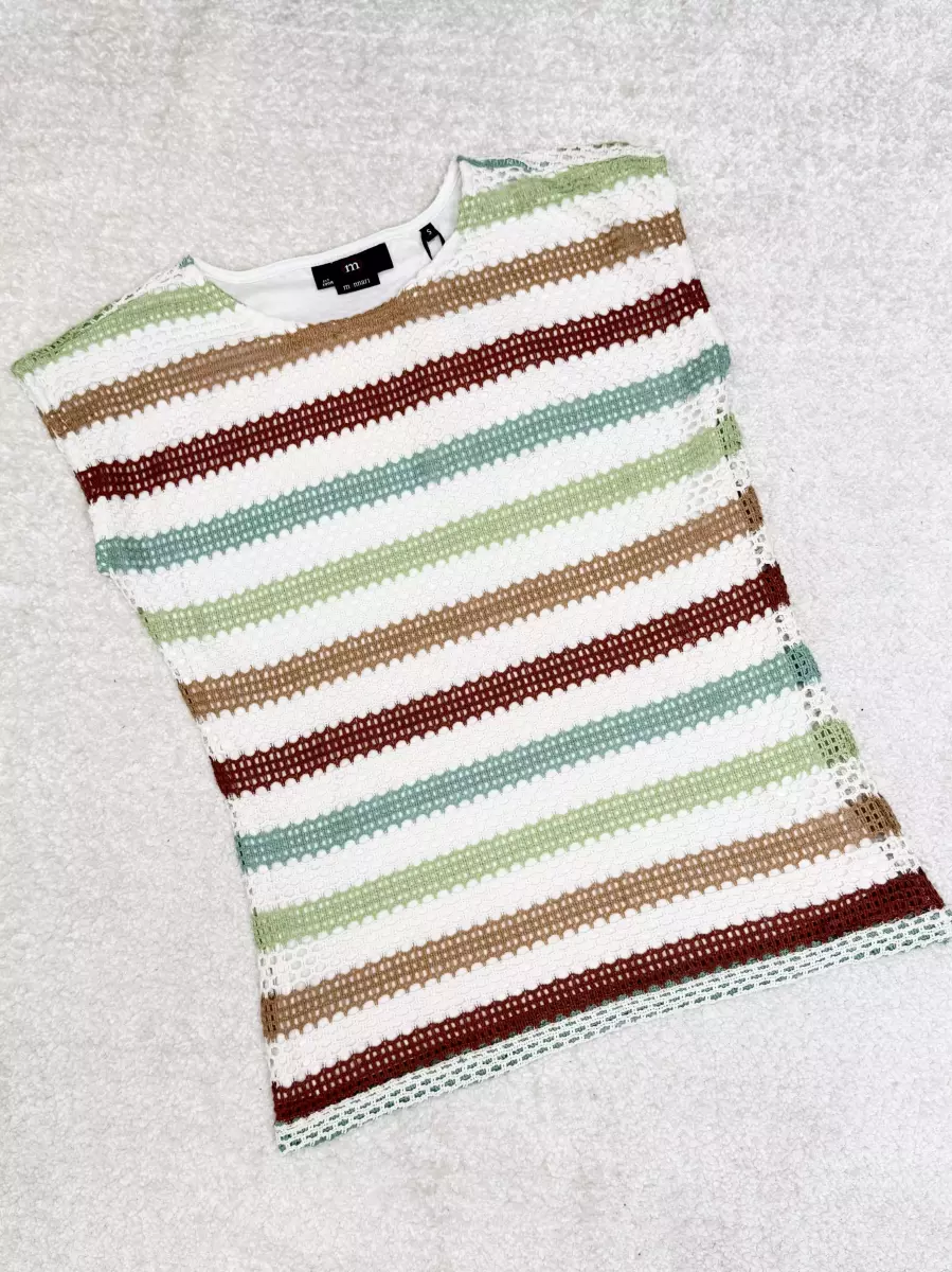 شومیز مکرومه monari