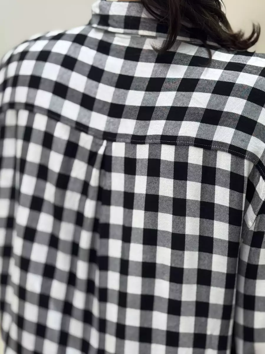 شومیز سفید و مشکیc.c