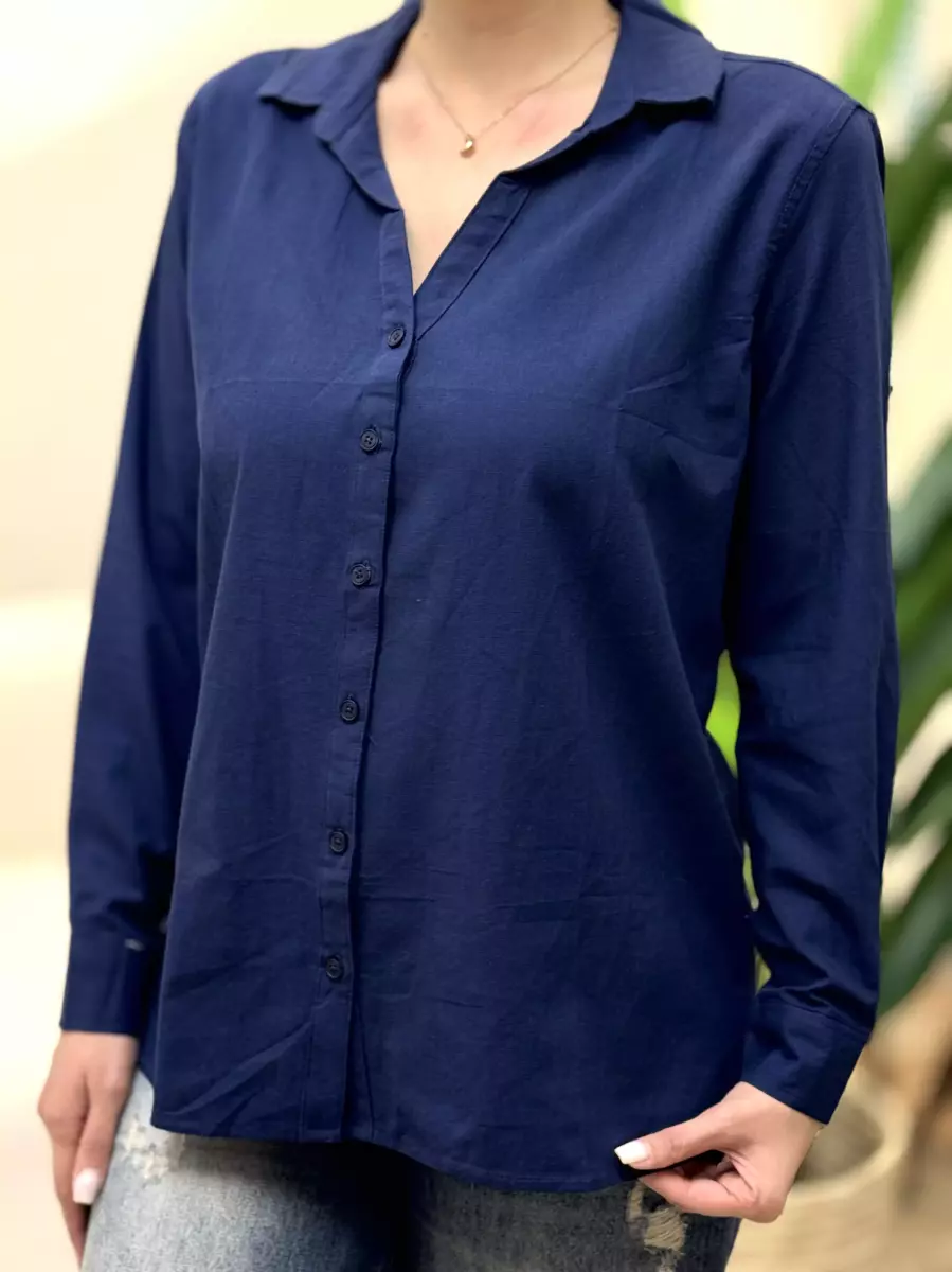 شومیز لینن در رنگبندی