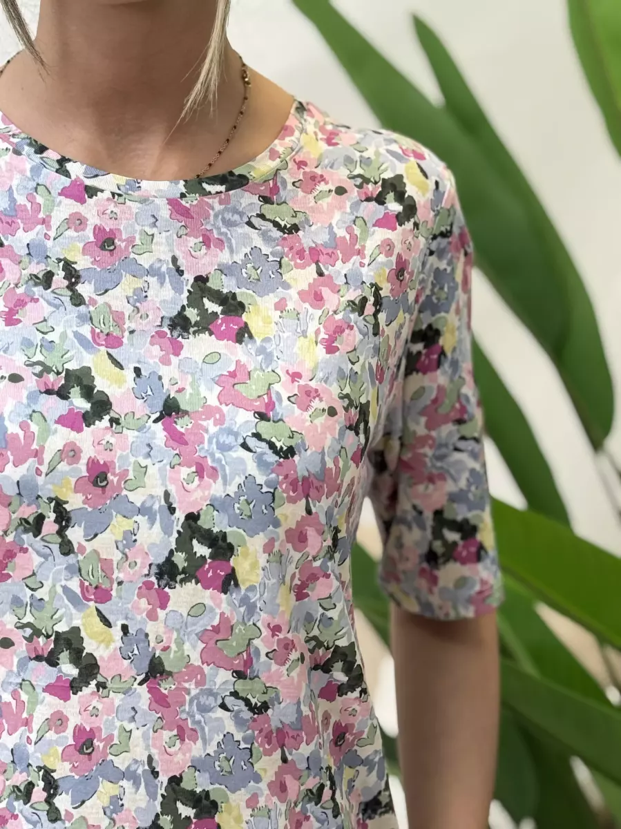 تیشرت گلدار LC