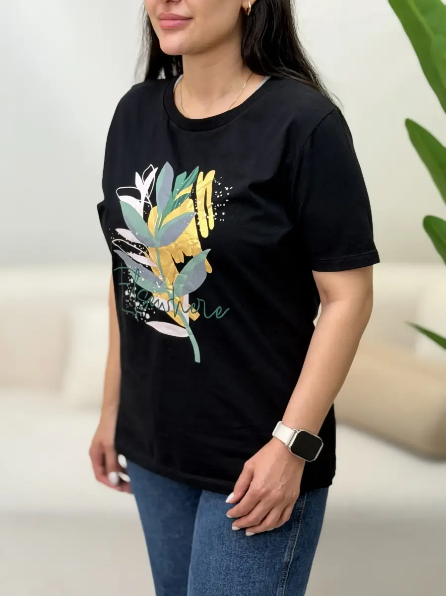 تیشرت ریسرود (گل طلاکوب)