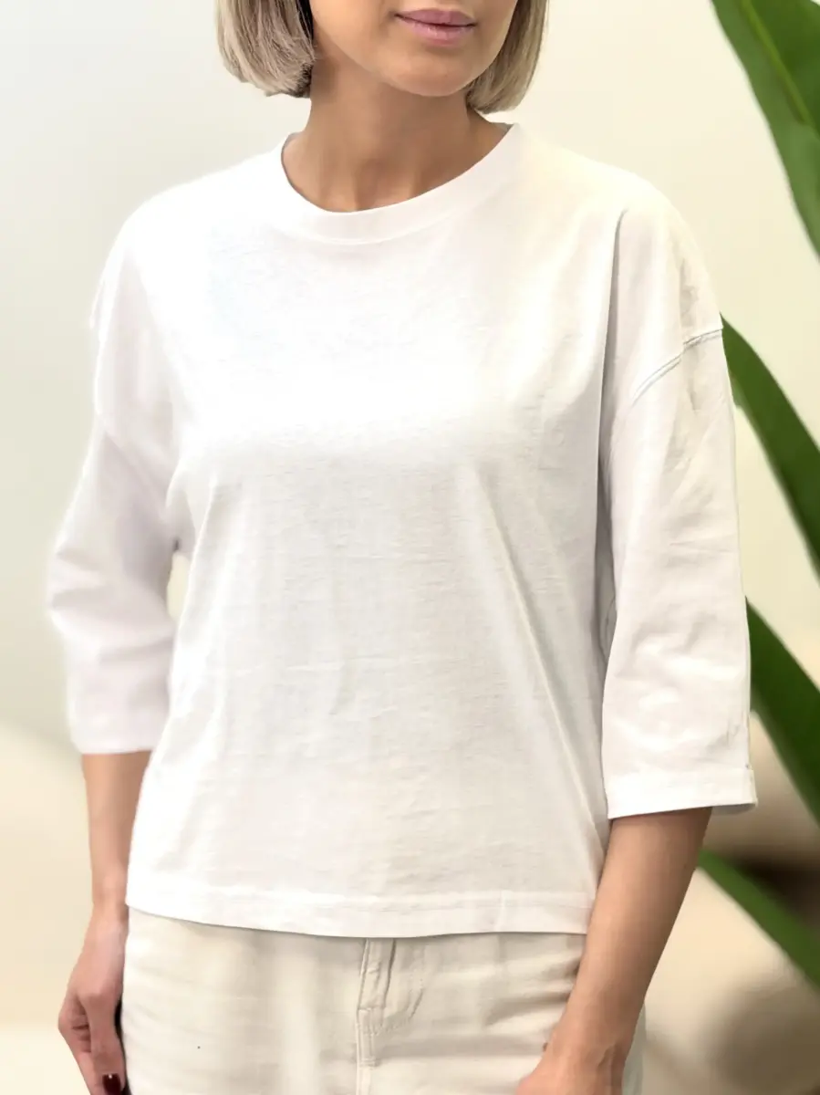 تیشرت ساده باکسی pull.bear