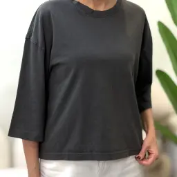 تیشرت ساده باکسی pull.bear