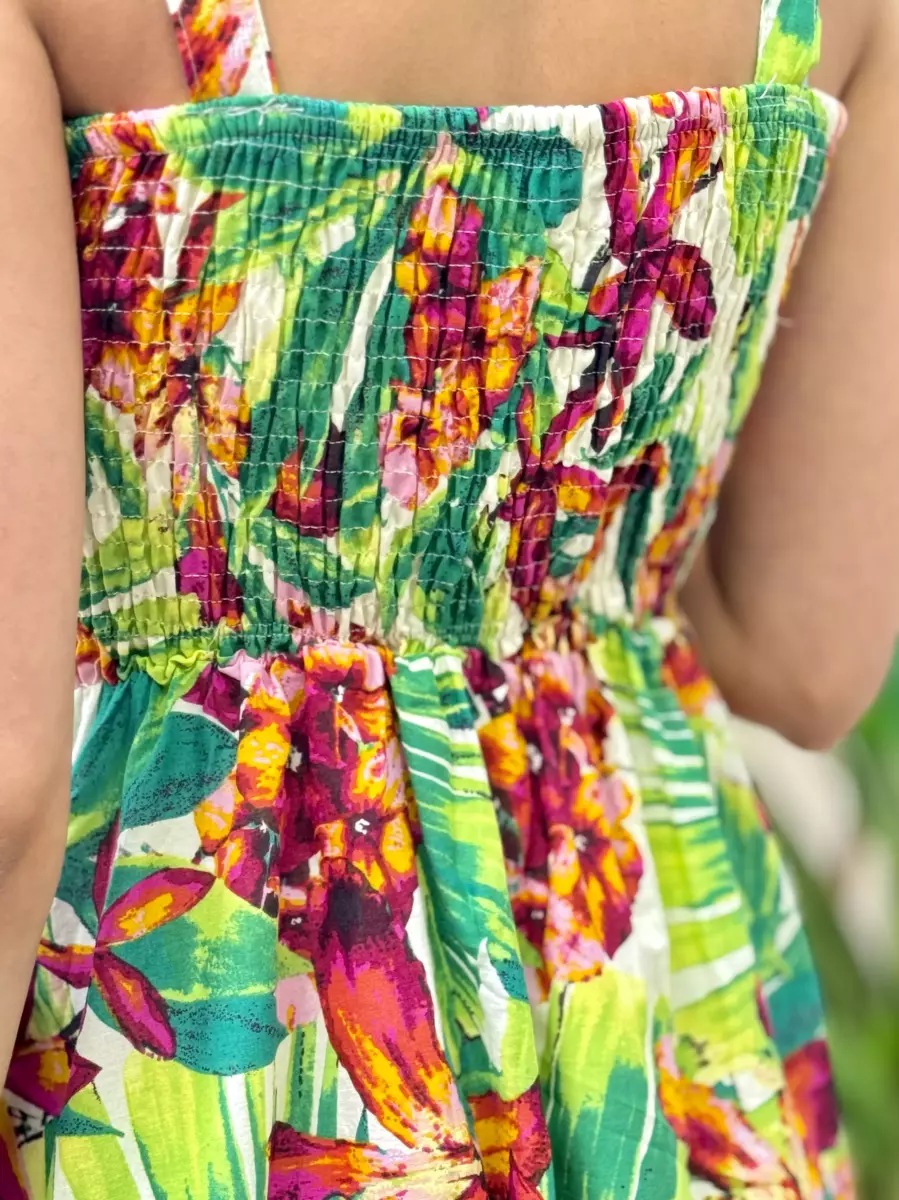 پیراهن بلند گلدار