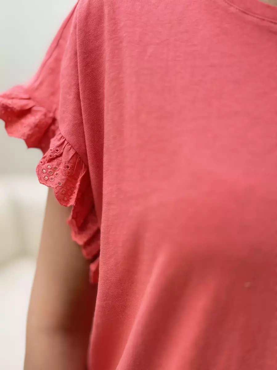 تیشرت آستین خامه دوزی