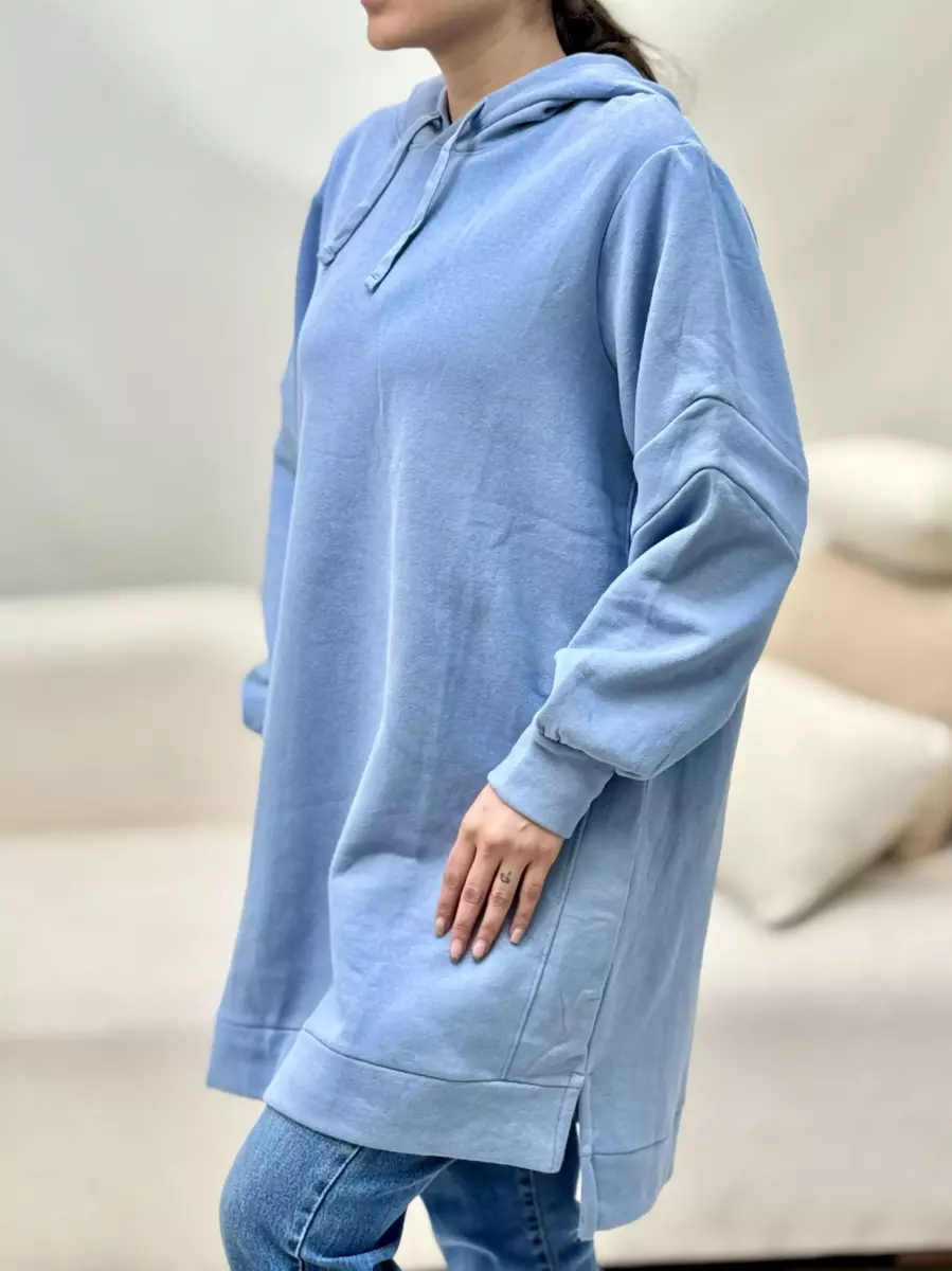 هودی بلند آبی