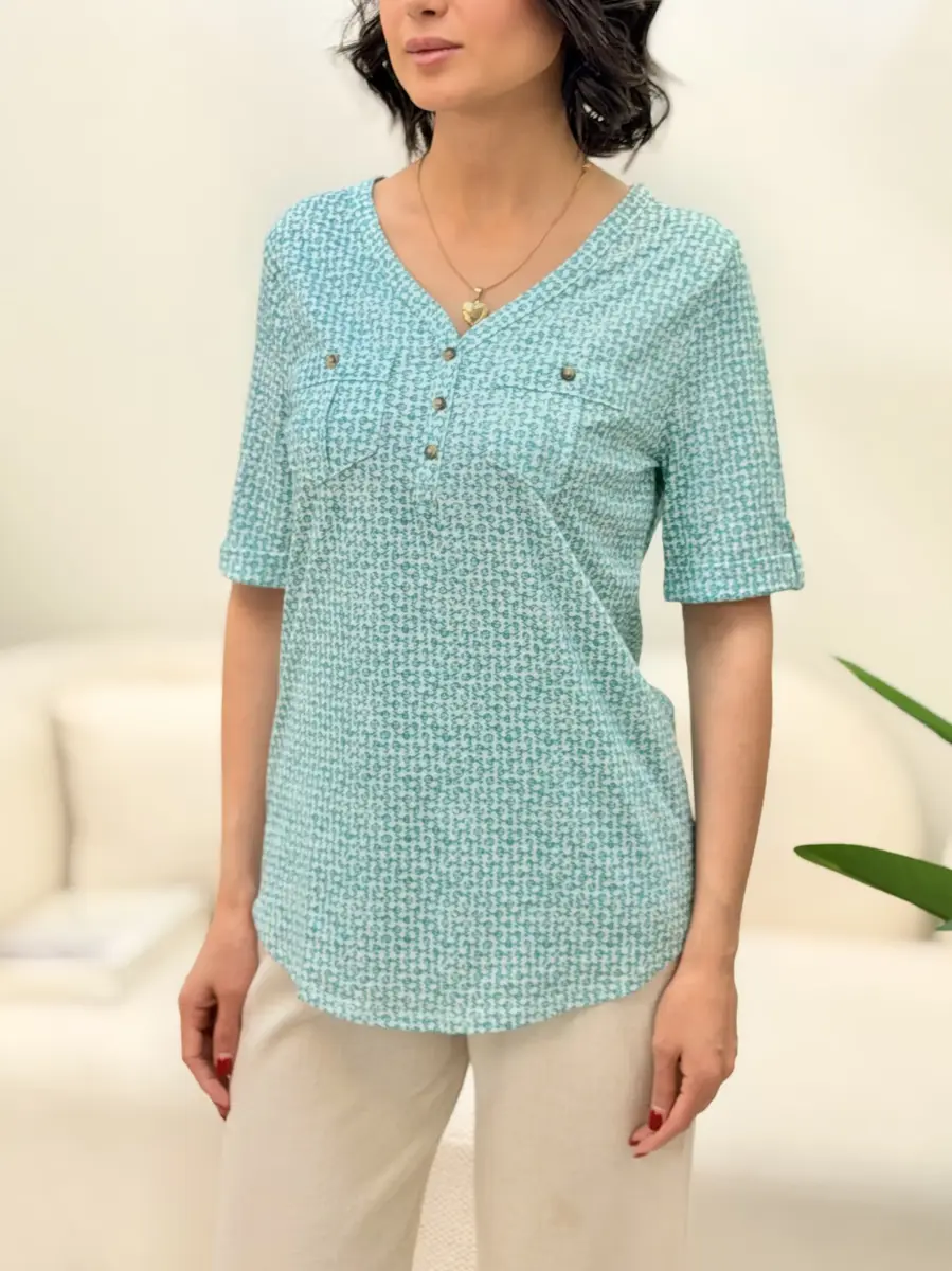 تیشرت croft طرح دار