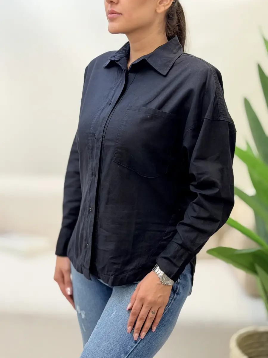 شومیز zara تک جیب (3رنگ)