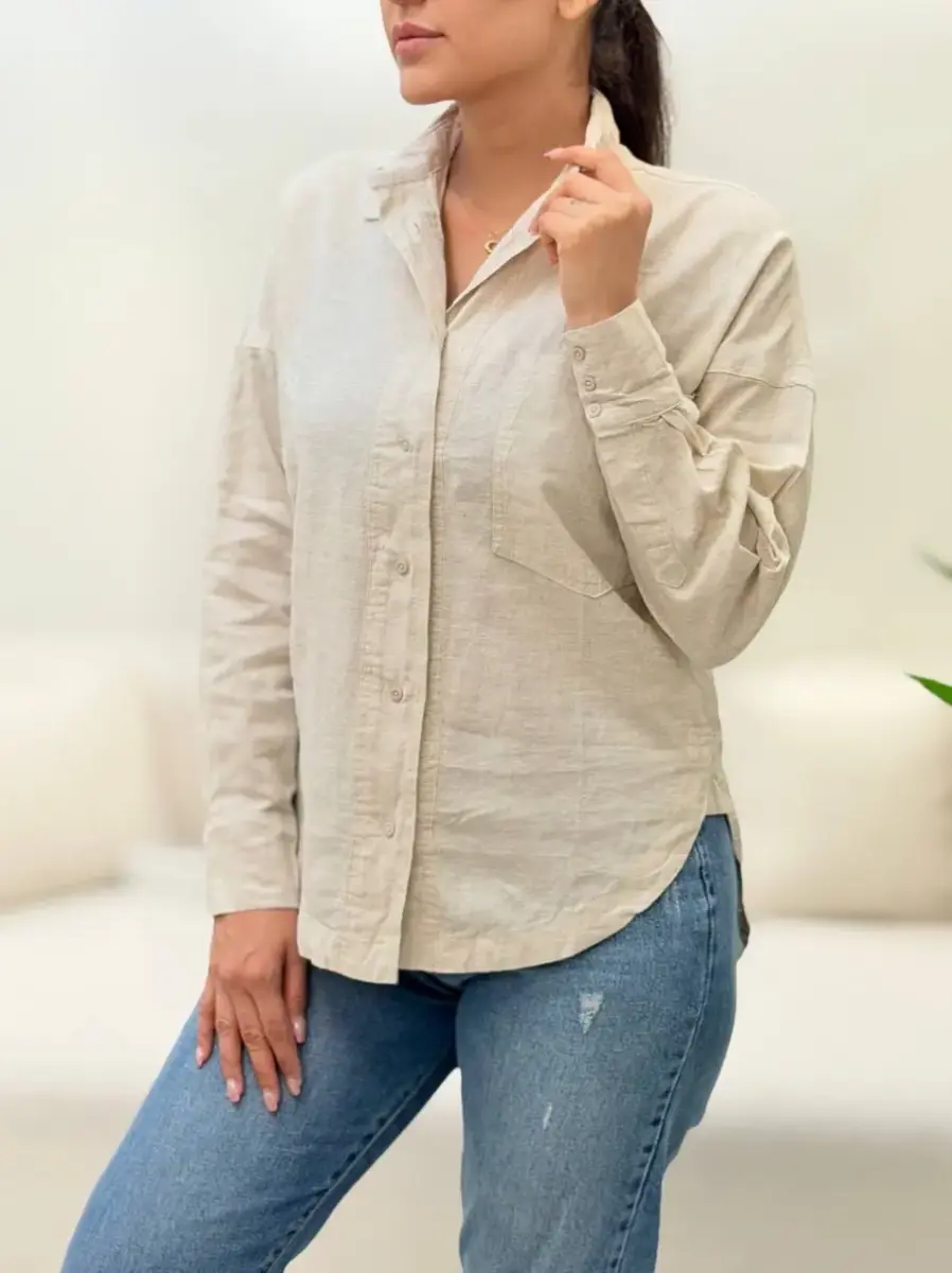 شومیز zara تک جیب (3رنگ)
